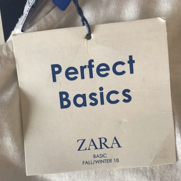 🚨SOLD ELSEWHERE 🚨NWT Zara White Wrap Tee - Picture 5 of 5